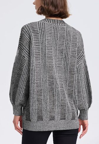 Cakulo Womens Oversized Chunky Cable Knit Cardigan Sweaters 2024 Fall Open Front Button Women Cardigans Pocket in Saudi Arabia