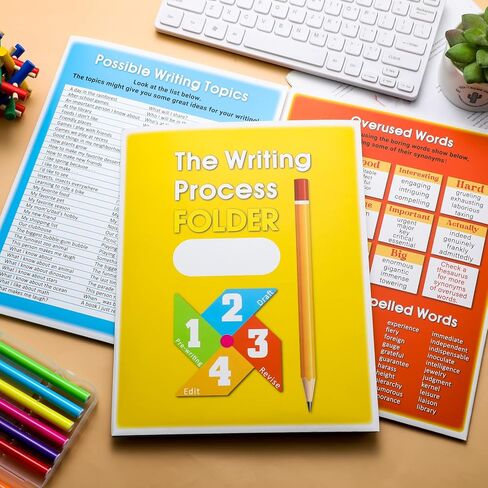 12 حزمة من مجلدات جيب عملية الكتابة من كارينهي، متعددة الألوان، مجلد ملفات، نمط الجيب، 9 1/2 بوصة × 12 بوصة in Kuwait