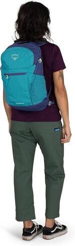 Osprey Daylite Plus Commuter Backpack - Everyday Pack with Laptop Sleeve, Bottle Pockets, and Extra Storage, Torrent Blue in Saudi Arabia