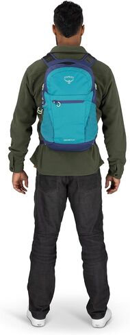 Osprey Daylite Plus Commuter Backpack - Everyday Pack with Laptop Sleeve, Bottle Pockets, and Extra Storage, Torrent Blue in Saudi Arabia