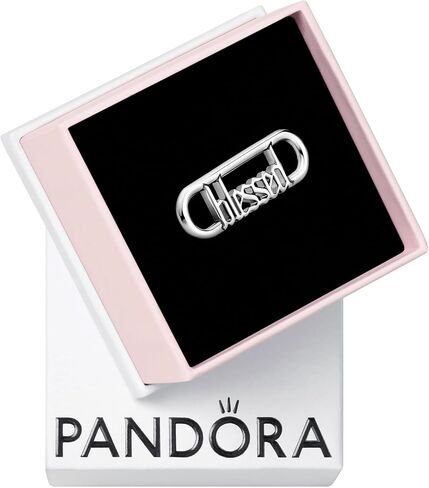 رابط الكلمات المباركة من PANDORA Me - متوافق مع مجوهرات PANDORA Me - مصنوعة من الفضة الاسترليني - مع صندوق هدايا in Saudi Arabia