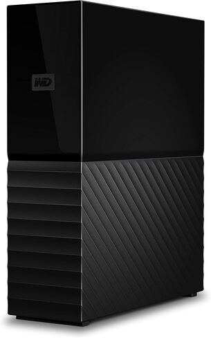 محرك الأقراص الصلبة WD My Book Desktop HDD USB 3.0 مع برنامج لإدارة الأجهزة والنسخ الاحتياطي وحماية كلمة المرور يعمل مع أجهزة الكمبيوتر الشخصية وأجهزة Mac in Kuwait