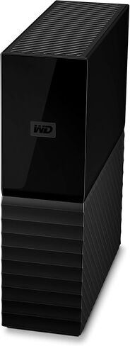 محرك الأقراص الصلبة WD My Book Desktop HDD USB 3.0 مع برنامج لإدارة الأجهزة والنسخ الاحتياطي وحماية كلمة المرور يعمل مع أجهزة الكمبيوتر الشخصية وأجهزة Mac in Kuwait