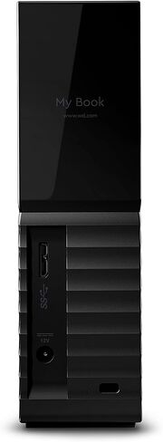 محرك الأقراص الصلبة WD My Book Desktop HDD USB 3.0 مع برنامج لإدارة الأجهزة والنسخ الاحتياطي وحماية كلمة المرور يعمل مع أجهزة الكمبيوتر الشخصية وأجهزة Mac in Kuwait