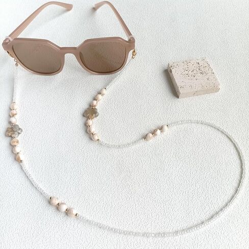 Eyeglasses Chain for Women Glasses Chain Sunglasses Chain Fashion Beaded Eyeglass Chains for Women in Kuwait