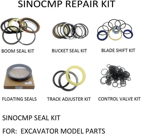 SINOCMP E70B طقم ختم مشترك دوار لأجزاء طقم إصلاح الحفارات E70B in Kuwait
