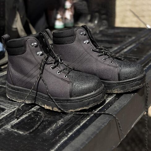 حذاء Paramount Outdoors Stonefly Cleated Sole Wading، حذاء مطاطي من الأسفل للرجال والنساء والشباب in Kuwait