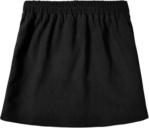 Skirt for Girls Casual Plaid Skirt Girls Pencil Dress with Button Closure Corduroy Skirt for Toddler/Girls/Kids in Saudi Arabia