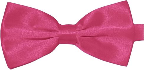 Classic Bow Tie Adjustable Neck Bow Tie Solid Color Satin Bow Tie for Men Wedding Party Graduation Gifts Dress up in Saudi Arabia