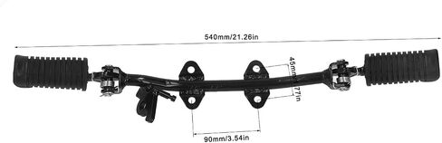 Motorbike Foot Peg Foot Peg Step Bar Anti Slip Motorcycle Foot Pedal Pads Replacement for Z50 Z50A Z50J Z50R in Saudi Arabia