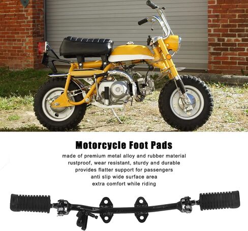 Motorbike Foot Peg Foot Peg Step Bar Anti Slip Motorcycle Foot Pedal Pads Replacement for Z50 Z50A Z50J Z50R in Saudi Arabia