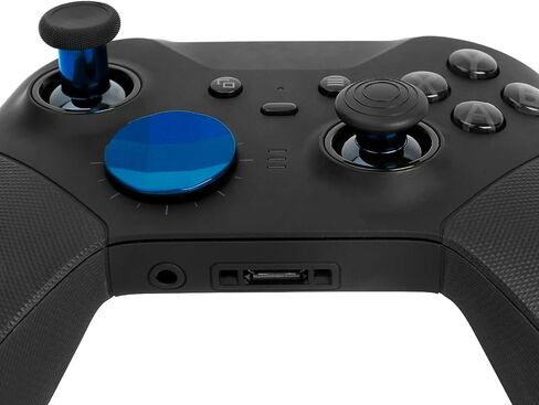 13 in 1 Metal Thumbsticks for Xbox One Elite Series 2, Elite Series 2 Core Controller Parts, Gaming Accessory Replacement, Metal Mod 6 Swap Joysticks, 4 Paddles, 2 D-Pads, 1 Tool(Plating Blue) in Kuwait