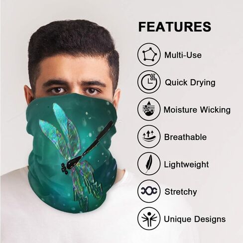 visesunny Fashion Style Outdoor Scarf Bandana Scarf UV Resistence Sports Balaclavas Headwear Headband for Men Women Youth in Saudi Arabia