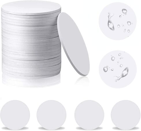 50 قطعة من بطاقات NFC NTAG215 NFC المستديرة، 25 مم (1 بوصة) 504 بايت ذاكرة فارغة من PVC بطاقات NFC للعملات المعدنية، متوافقة مع TagMo Amiibo وجميع الهواتف المحمولة والأجهزة التي تدعم NFC in Kuwait