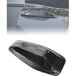 لـ i4 G26 حواف هوائي من الكربون الجاف، غطاء غطاء هوائي زعنفة القرش لسيارات BMW G26 i4 G22 2021-2024، ملحقات ملصق قاعدة إشارة الراديو لغطاء هوائي السيارة