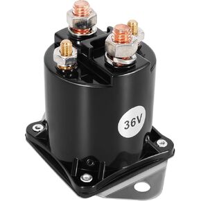 36V Electric Golf Cart Solenoid Compatible with Club Car DS 1976-1998, 4 Terminal Solenoid Replace Part Number 8016(5Pcs)