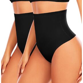 Tummy Control Thong Shapewear For Women High Waist Shaping Thong Panties Body Shaper Girdle Underwear