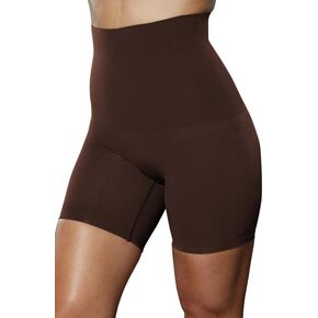 Women's Nearly Naked Shaping Ultra High Waist Booty Lift Short, Medium Compression