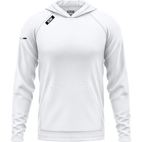 Nxtrnd Helm Men's Lightweight Hoodie, Relaxed Fit, Poly Spandex Blend