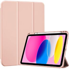 ProCase for iPad 10th Generation Case with Pencil Holder, iPad Case 10th Gen (2022 Model) 10.9 Inch iPad 10 Case, 10th Gen iPad Cases Cover with Pen Holder for iPad 10th Generation -Black