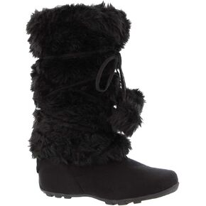 Blossom Talia-Hi Women Ladies Mukluk Faux Fur Mid Calf Warm Winter Snow Boots