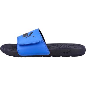PUMA Men's Cool CAT 2.0 Slide Sandal, Blue Skies-New Navy, 8