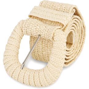 SeptCity Woven Belts for Women, Wide Women Belts for Dresses and Jeans, Boho Stretchy Ladies Belts Gift for Christmas in Kuwait