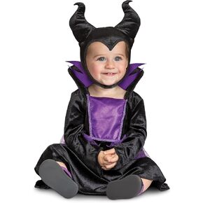 Maleficent Costume for Toddlers, Official Disney Snow White Maleficent Halloween Outfit, Todder Size (3T-4T)