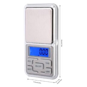 Digital Scale,500g 0.1g Portable Mini Pocket Scale Digital Electronic Food Scale with Backlight High Accuracy,Automatic Power Off Function