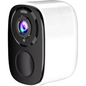 Rraycom 5MP Outdoor Camera Wireless,2560X1920p Battery Powered WiFi Surveillance Camera for Home Security System with Siren Alarm, AI Motion Detection,Color Night Vision,IP66 Waterproof Cloud/SD