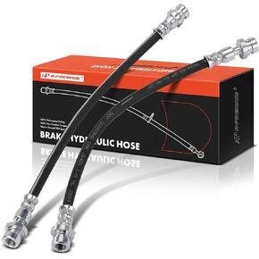 A-Premium Rear Driver and Passenger Side Brake Hydraulic Hose Compatible with Select Hyundai Models - Elantra 2007 - Replace# 587372H100, 587372H000 (Pack of 2)