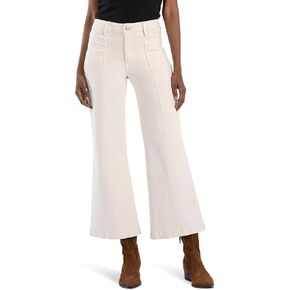 KUT from the Kloth Women's Meg High Rise Leg Double Frt Pockets Wide Hem