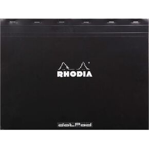 Rhodia Notepad, No38 A3+, Dot - Black, RD-38559