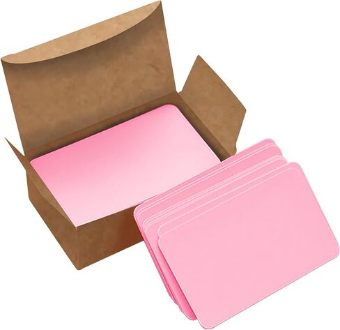 VANRA 300PCS Small Blank Index Cards 3.5x2 inches Note Cards Study Flash Cards, Word Message Gift DIY Cards Kraft Paper Tags (Mint Green, 300/Pack) in Saudi Arabia