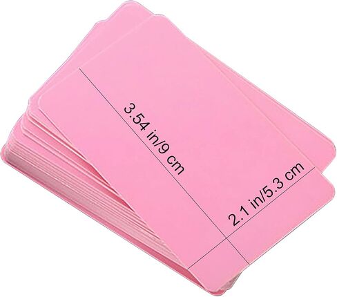 VANRA 300PCS Small Blank Index Cards 3.5x2 inches Note Cards Study Flash Cards, Word Message Gift DIY Cards Kraft Paper Tags (Mint Green, 300/Pack) in Saudi Arabia
