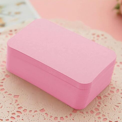VANRA 300PCS Small Blank Index Cards 3.5x2 inches Note Cards Study Flash Cards, Word Message Gift DIY Cards Kraft Paper Tags (Mint Green, 300/Pack) in Saudi Arabia
