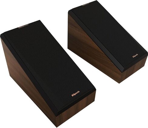 Klipsch Reference Premiere RP-500SA II Dolby Atmos مكبرات صوت محيطية متعددة الاستخدامات للغاية للانغماس في الصوت أو مكبرات الصوت المرتفعة أو مكبرات الصوت المحيطية الخلفية للمسرح المنزلي السينمائي باللون الجوز in Saudi Arabia