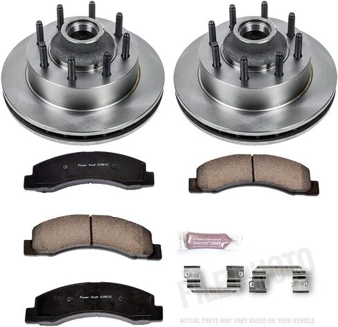 Power Stop KOE1392 Autospecialty Front Replacement Brake Kit-OE Brake Rotors & Ceramic Brake Pads in Saudi Arabia
