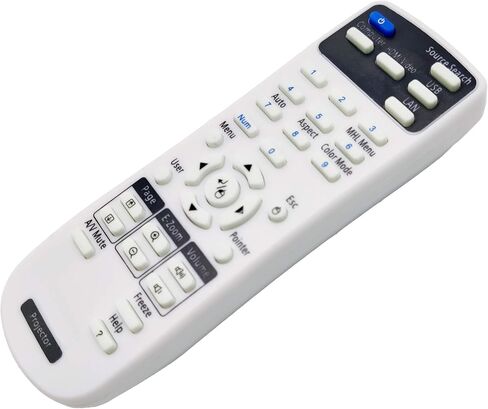 1519442 Projector Remote Control for Epson EB-93, EB-935W, EB-95, EB-96W, BrightLink 450Wi/ 455Wi, PowerLite 1835/ 450W/ 460/824+/ 825+/ 826W+/ 84+/ 85+/ 905/ 915W/ 92/93/ 935W/ 95/ 96W in Saudi Arabia