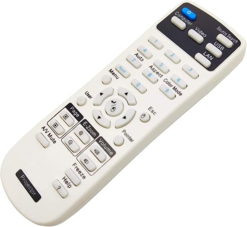 1519442 Projector Remote Control for Epson EB-93, EB-935W, EB-95, EB-96W, BrightLink 450Wi/ 455Wi, PowerLite 1835/ 450W/ 460/824+/ 825+/ 826W+/ 84+/ 85+/ 905/ 915W/ 92/93/ 935W/ 95/ 96W in Saudi Arabia