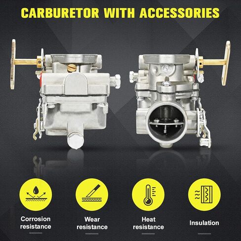 مكربن ​​13713B مع ملحقات متوافقة مع لينكولن لحام SA-200 والغاز SA-250 مع محركات F-162 وF-163 القارية استبدال # 13713 in Kuwait