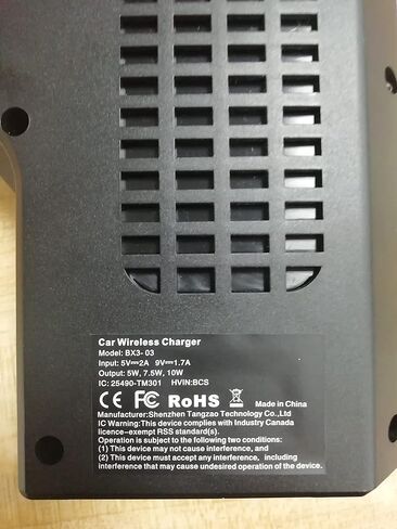 CarQiWireless شاحن سيارة لاسلكي لسيارات BMW X3 G01 2018-2022 2023 2024 BMW X4 2019 2020 2021 2022 2023 2024 ملحقات لوحة شحن لاسلكية للنساء والرجال والفتيات in Kuwait