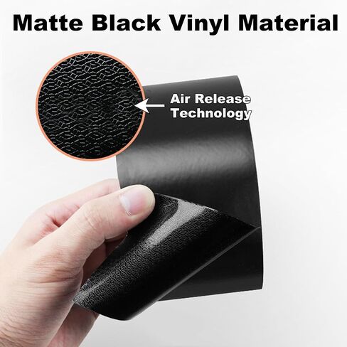 Arespark Gloss Black Vinyl Wrap, Cars Vinyl Film Tapes Kit for Blackout Chrome Delete Window Trim Door with Free Tools (1in x 30feet) in Saudi Arabia