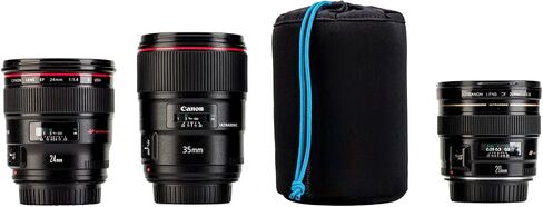 Tenba Camera lens pouch Tools Soft Lens Pouch 5x3.5 in. (13x9 cm) - Black (636-352) in Saudi Arabia