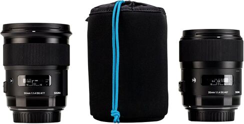 Tenba Camera lens pouch Tools Soft Lens Pouch 5x3.5 in. (13x9 cm) - Black (636-352) in Saudi Arabia
