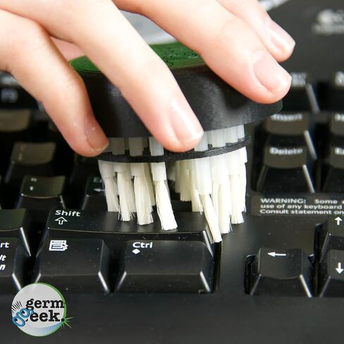Germ Geek The Keyboard Cleaner منظف الغبار العالمي للوحة مفاتيح الكمبيوتر | إزالة الغبار عن الكمبيوتر المحمول | طقم تنظيف إلكترونيات المكتب، مزيل غبار الكمبيوتر in Kuwait
