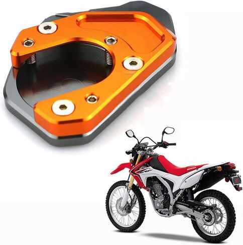Motorcycle Cnc Kickstand Enlarge Plate Foot Side Stand Extension Pad Compatible with KTM Duke 200 250 390 Rc390 690 990 950 in Saudi Arabia