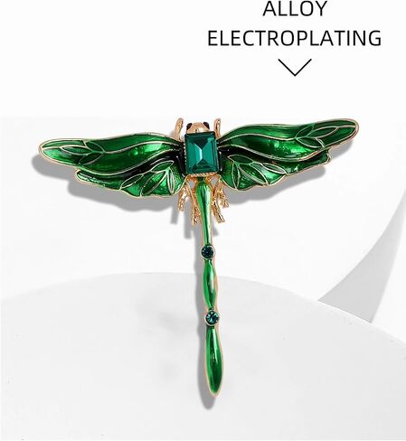 Dragonfly Brooches for Women Girls Animal Brooch Pins Lapel Scarf Pin Decoration Jewelry Gift for Mother in Saudi Arabia