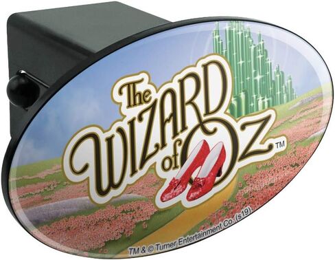الرسومات والمزيد، شعار The Wizard of Oz Ruby Slippers، غطاء وصلة سحب المقطورة البيضاوي، إدراج المكونات in Saudi Arabia