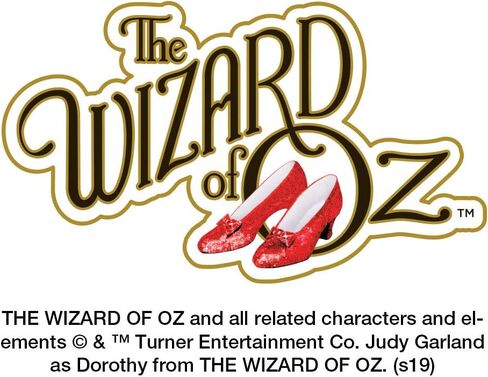 الرسومات والمزيد، شعار The Wizard of Oz Ruby Slippers، غطاء وصلة سحب المقطورة البيضاوي، إدراج المكونات in Saudi Arabia